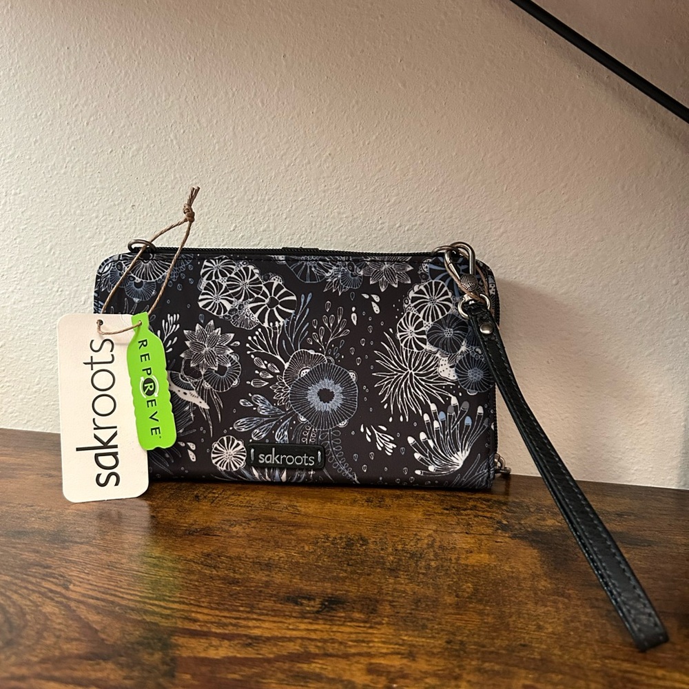 Sakroots Wallet Midnight Sea